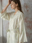 Women's TENCEL Wrap Robe | Soft Mid-Calf Loungewear Robe | Lian Loungewear