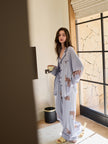 Leopard Lyocell Cardigan Set | 3-Piece Cami Loungewear | Lian