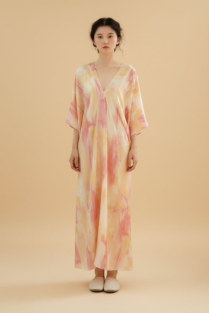 Mulberry Silk Bridal Robe – Luxury Silk Wedding Morning Gown