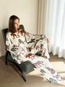 Leopard TENCEL Lyocell lounge layer