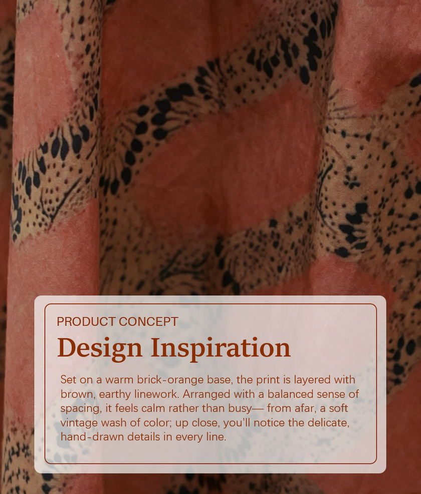 3‑Piece Bamboo Cotton Pajama Set with Robe | Rouge Bloom | Lian