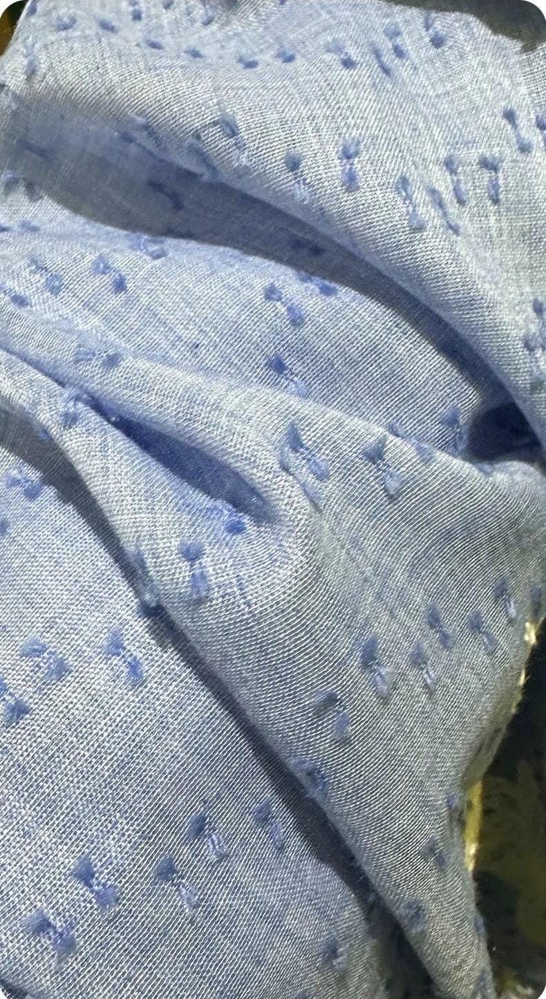 Embroidered Gauze Cotton Loungewear Set or Dress: Relaxed Fit Sleepwear