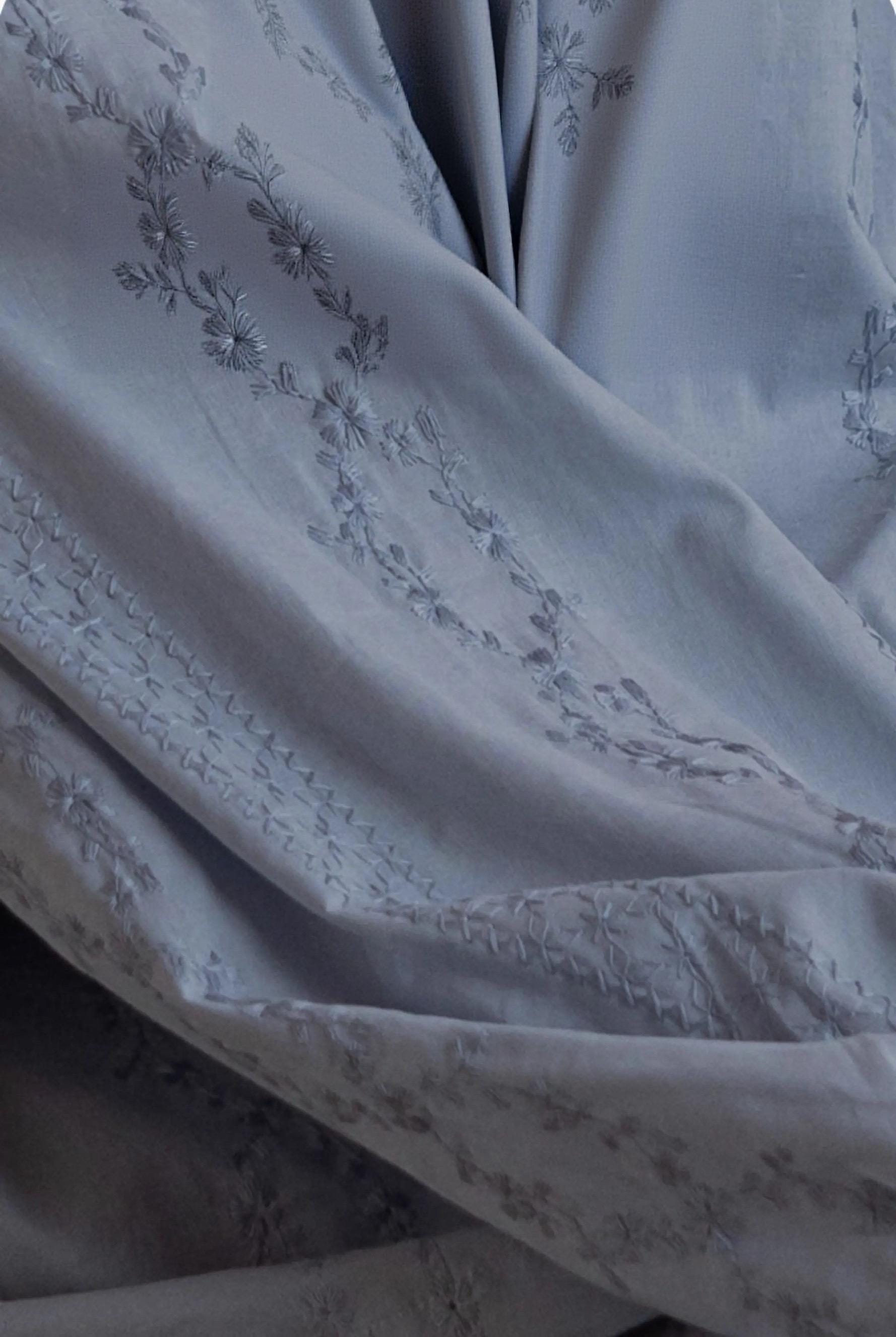 Bamboo Cotton Embroidered Pajama, Oversized Lounge-To-Street Loungewear, muslin pajamas, Christmas Gift Box Pack