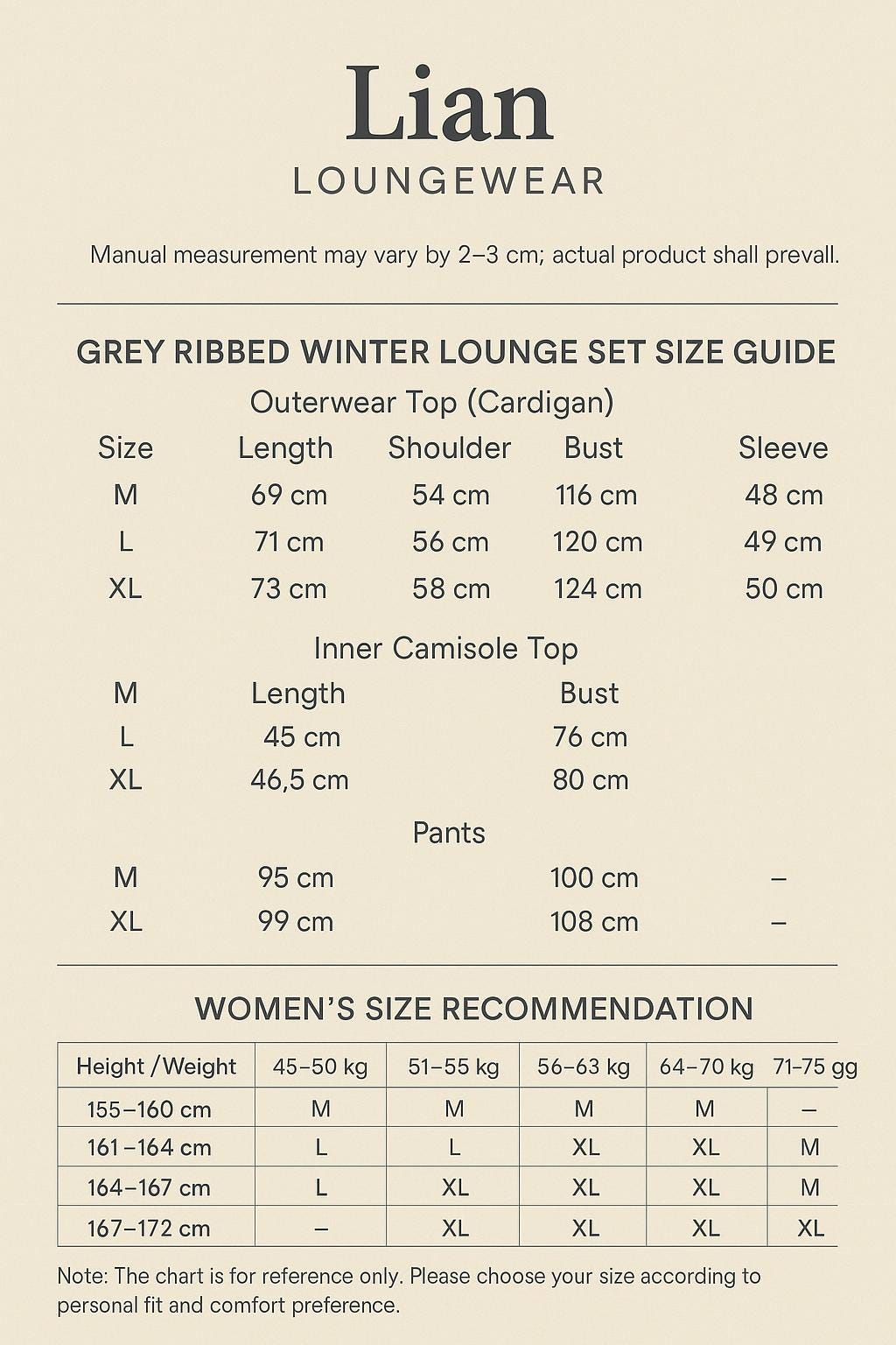 Ribbed Knit Lounge Set: Heather Grey Lace Camisole Cardigan & Pants