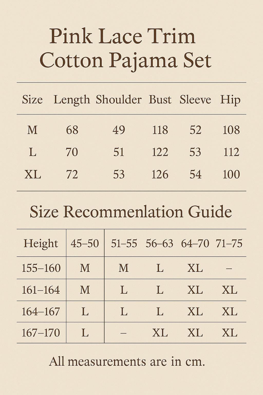 Pink Cotton Pajamas Set: Women's Lace Trim Lounge Sleepwear, Christmas Gift for Her