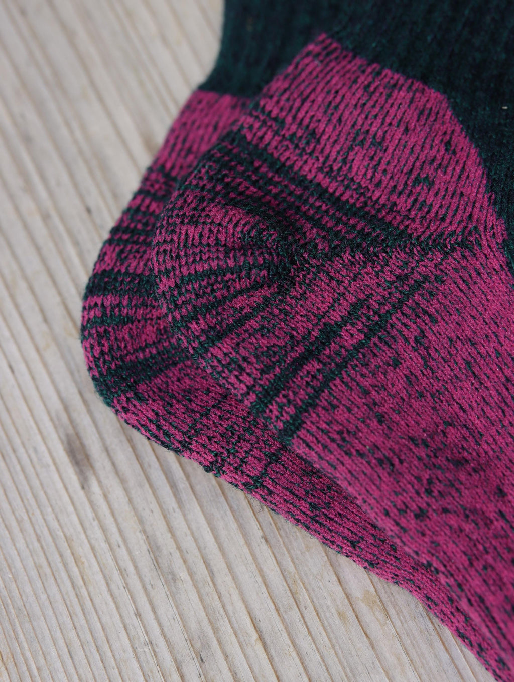 Merino Wool Thermal Socks 2Pairs Pack – Boot/Ski/Slipper Socks, Cushioned Terry Lined, Soft Breathable Warm Slipper Socks for Men and Women