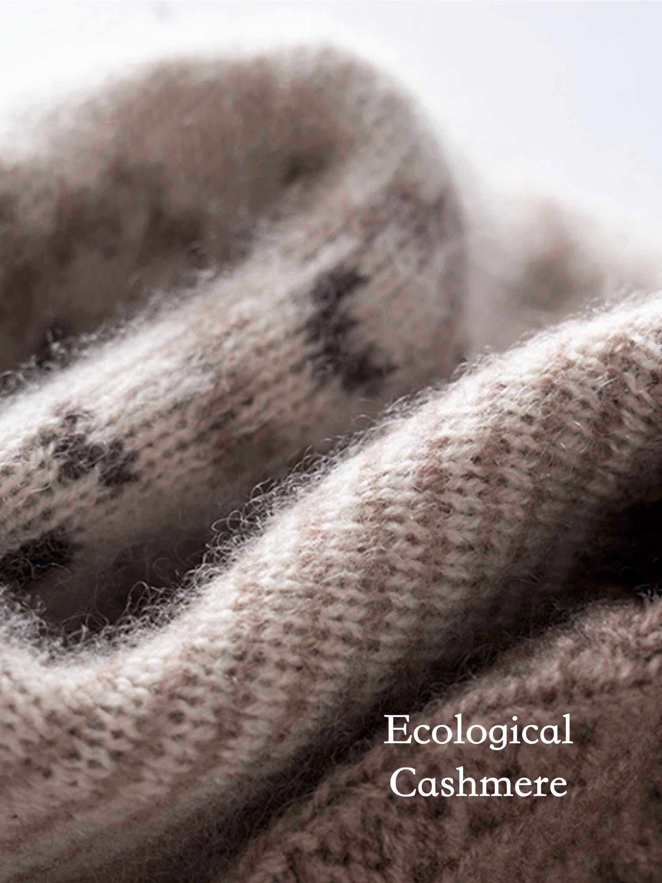 Fair Isle Cashmere Beanie, Nordic Knit Winter Hat, Gift-Ready