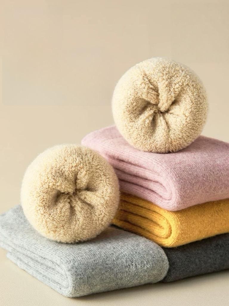 Australian Merino Wool Everyday Socks | Warm Breathable Winter Socks for Daily Wear | Soft Socks for Home & Outdoors | Individually Wrapped