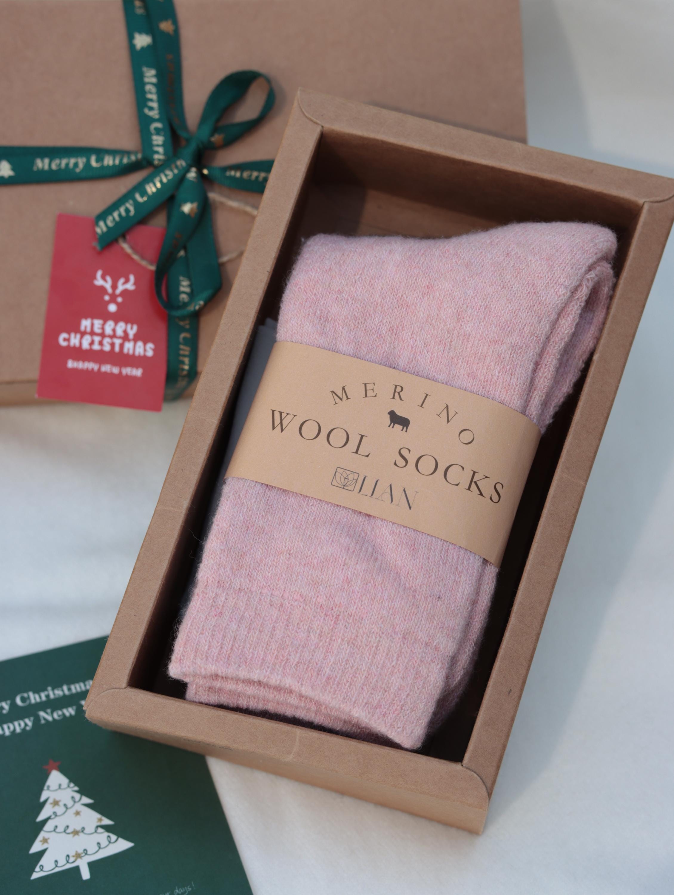 Australian Merino Wool Everyday Socks | Warm Breathable Winter Socks for Daily Wear | Soft Socks for Home & Outdoors | Individually Wrapped