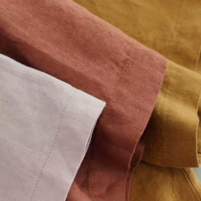 100% Linen Kimono Robe for Women | Washed Linen Dressing Gown | Lightweight Summer Bathrobe | Japnese Loungewear | 6 Colours