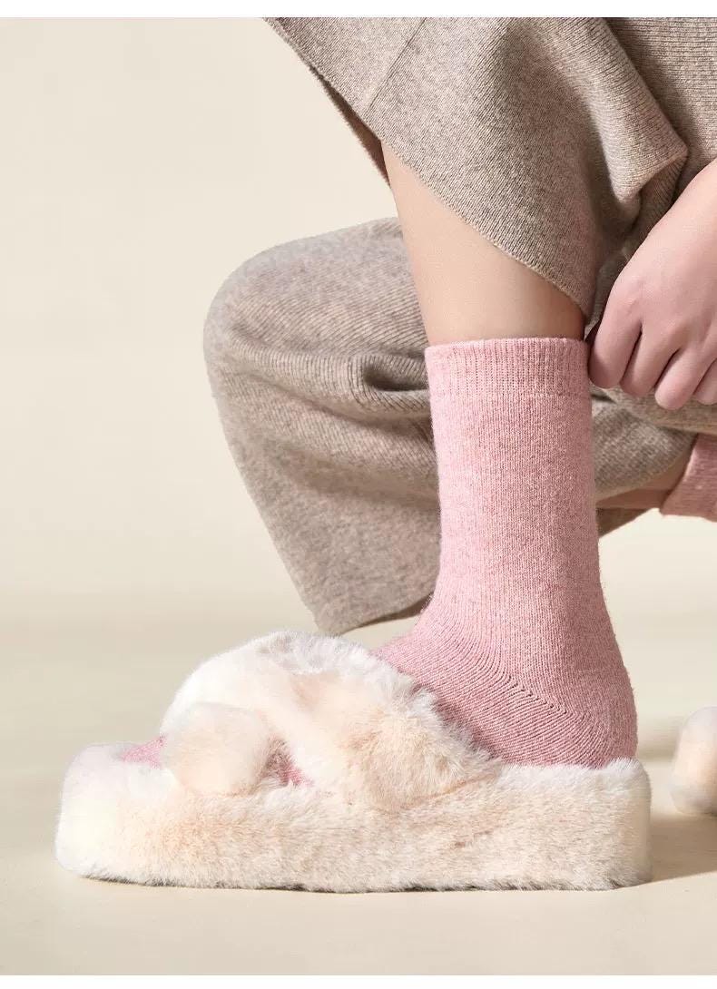 Australian Merino Wool Everyday Socks | Warm Breathable Winter Socks for Daily Wear | Soft Socks for Home & Outdoors | Individually Wrapped