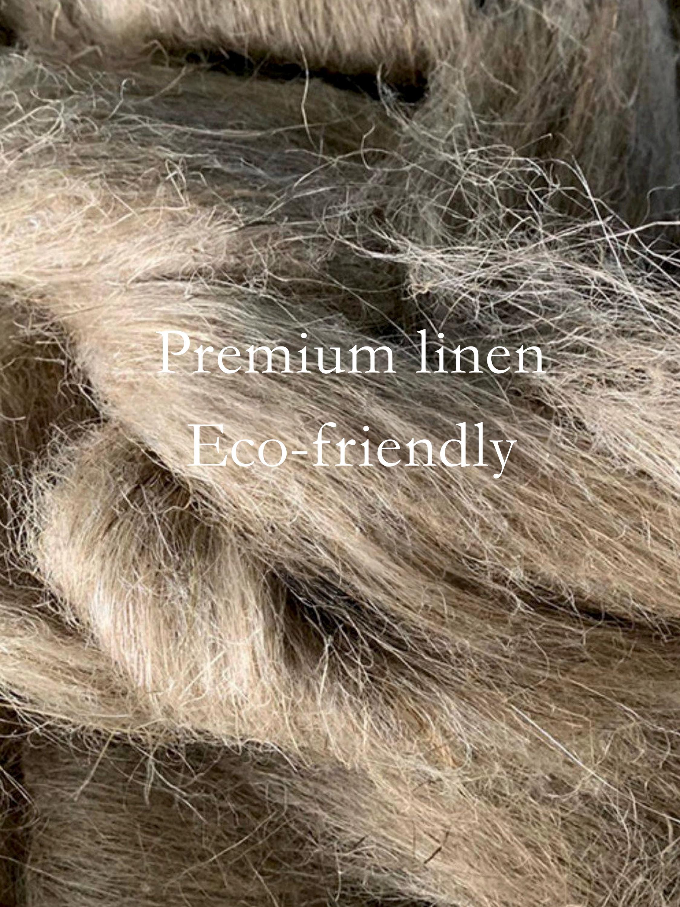 Custom Colour 100% Linen Dress | Relaxed V-Neck Maxi Dress with Adjustable Waist Tie | Made to Order Linen Loungewear | Natural Material