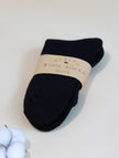Lian Loungewear 98% Merino Wool Socks gift box, soft and warm thermal winter socks for men and women, gray color.