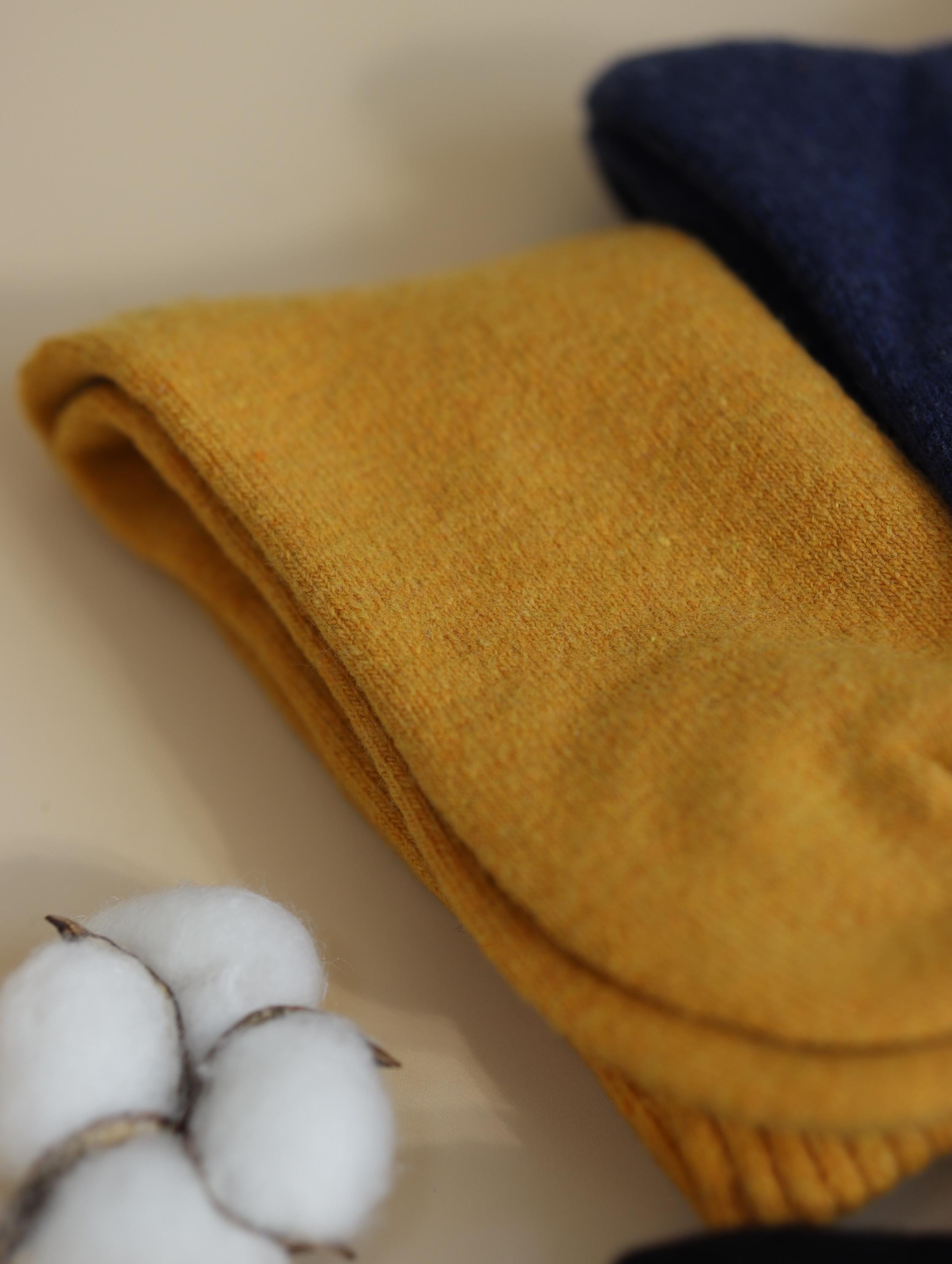 Lian Loungewear 98% Merino Wool Socks gift box set, showing soft grey thermal winter socks for men and women.