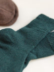 Lian Loungewear 98% Merino Wool Socks gift box set, showing ultra-soft gray thermal winter socks for men and women.