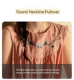 Lian Loungewear bamboo cotton robe and nightgown set with embroidery, comfortable lounge sleepwear, mid-length dress style.