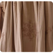 Lian Loungewear embroidered cotton gauze nightdress and pants set, soft and breathable sleepwear with intricate embroidery details.