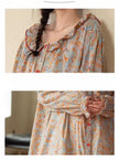 Lian Loungewear bamboo cotton pajama set featuring lightweight fabric and button-up top, perfect for comfortable sleepwear.