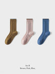 Pink Lian Loungewear Pilates compression socks for women, non-slip yoga and barre socks with arch support and a tight fit.