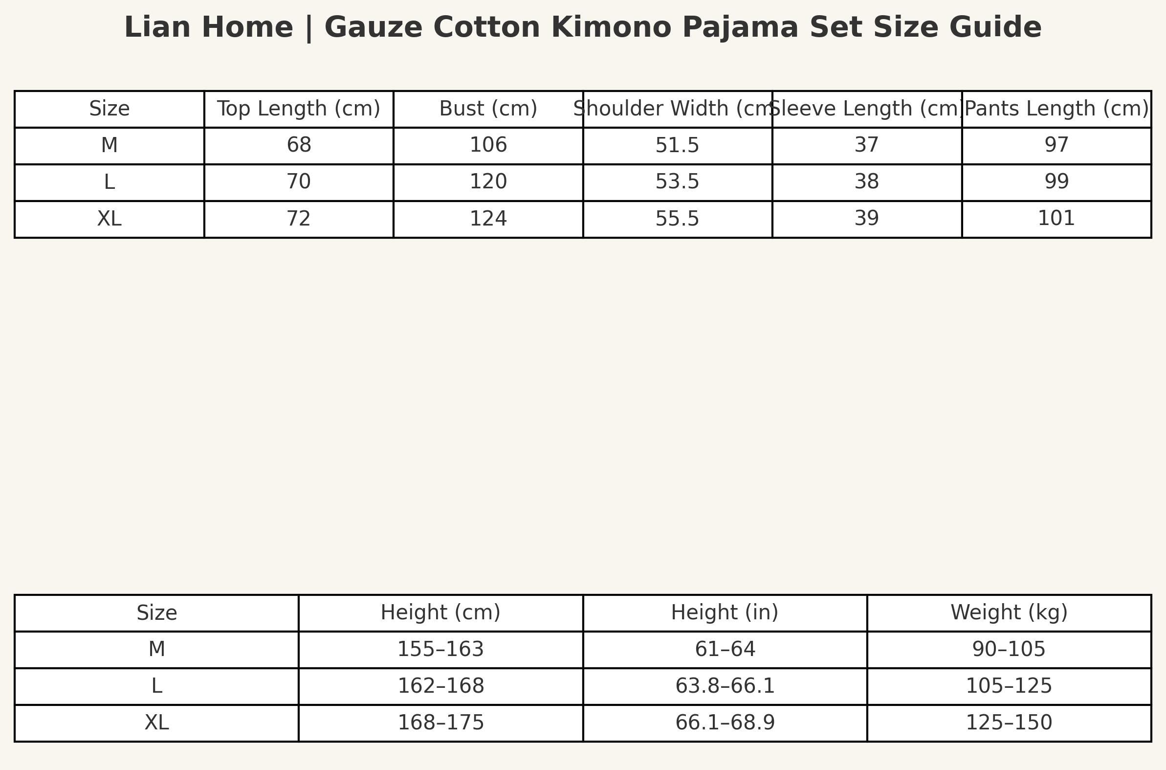 Lian Loungewear bamboo embroidered gauze cotton pajama set with kimono-style top and matching pants, soft and comfortable loungewear.
