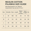 Lian Loungewear gauze cotton pajama set with embroidered sleeve, soft and comfortable sleepwear for women.