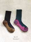 Lian Loungewear Merino wool gift pack with thermal slipper socks and alpaca socks, cushioned terry-lined for men and women.