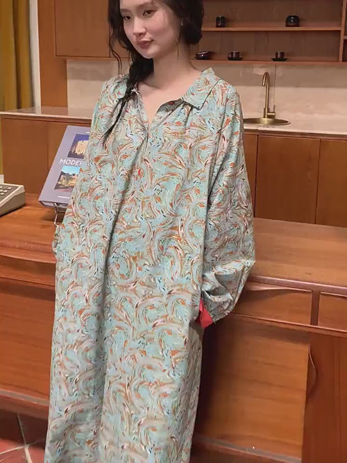 Bamboo Cotton Pajama Set: Lightweight Button-Up Loungewear, Cotton Sleepwear