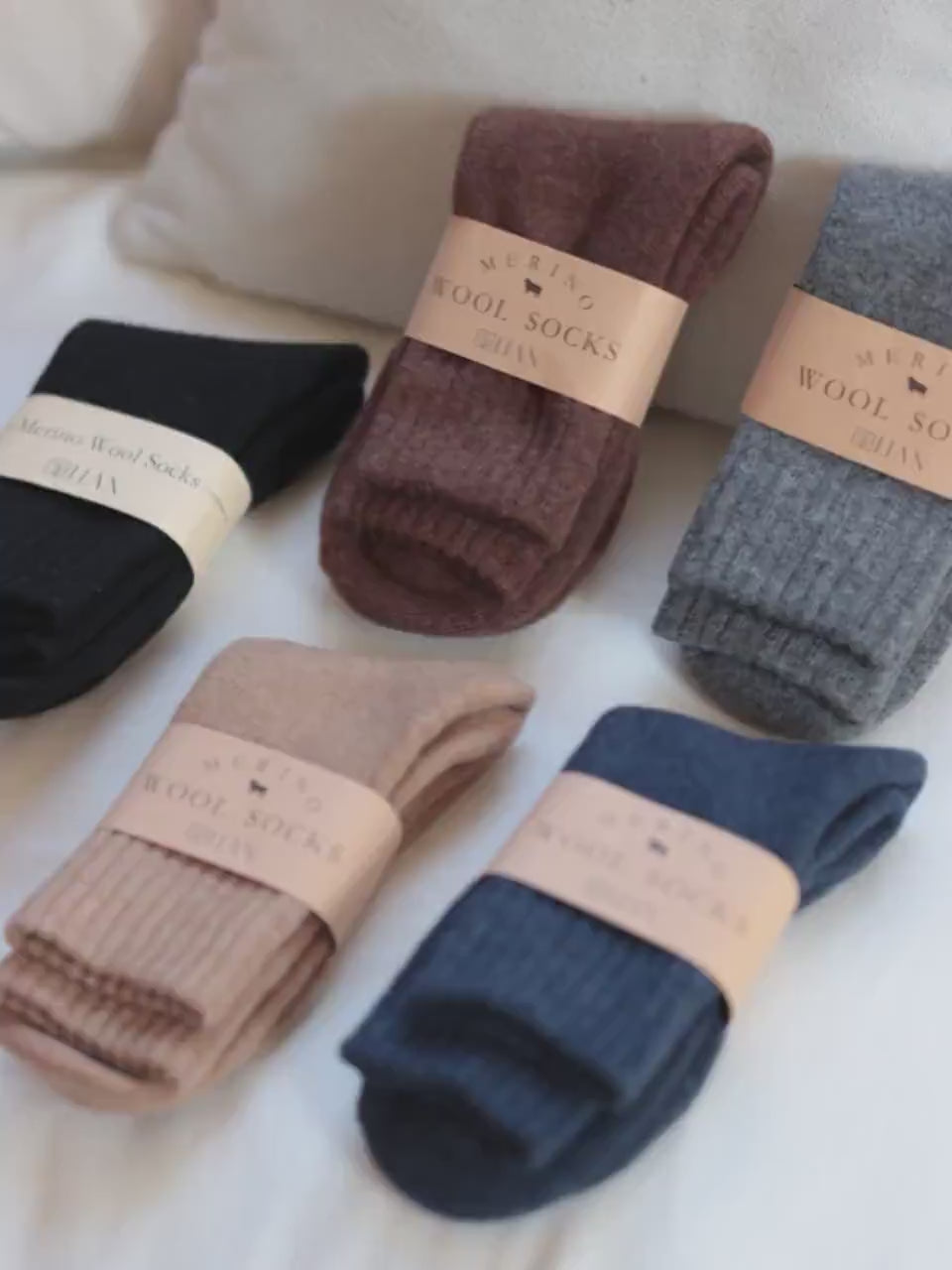 Merino Wool Socks | Ultra Warm Winter Slipper Socks | Casual Socks for Women